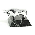 Bull on Marble Base